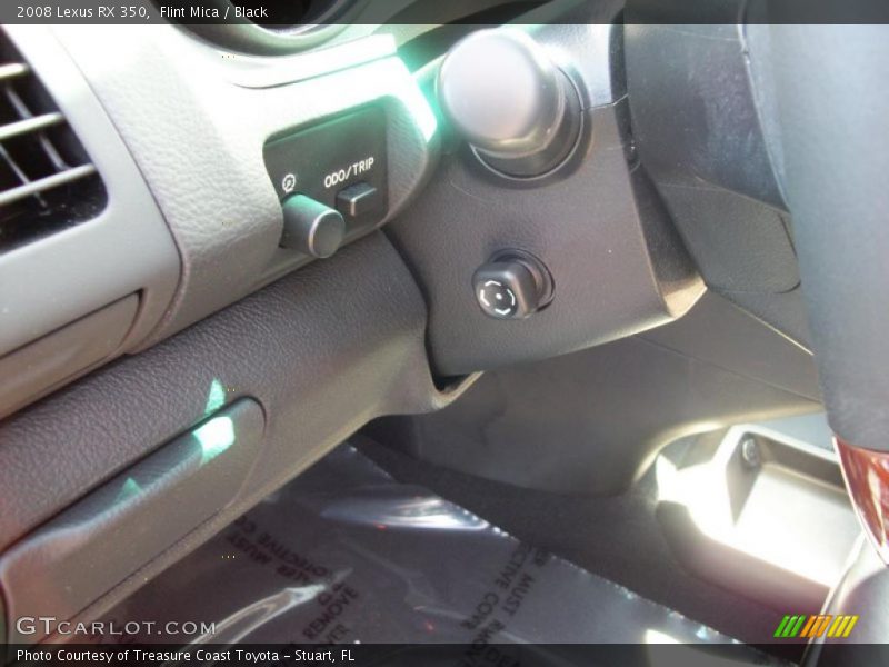 Flint Mica / Black 2008 Lexus RX 350