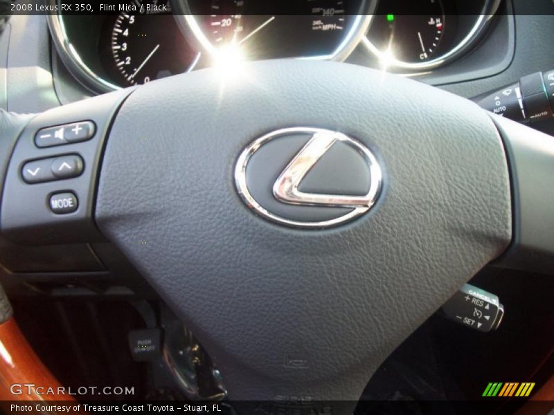 Flint Mica / Black 2008 Lexus RX 350