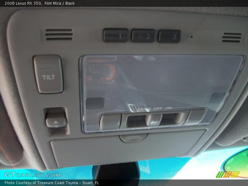 Flint Mica / Black 2008 Lexus RX 350