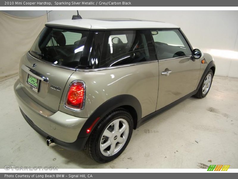 Sparkling Silver Metallic / Grey/Carbon Black 2010 Mini Cooper Hardtop