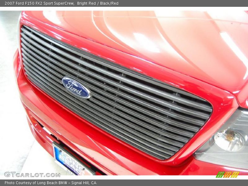Bright Red / Black/Red 2007 Ford F150 FX2 Sport SuperCrew