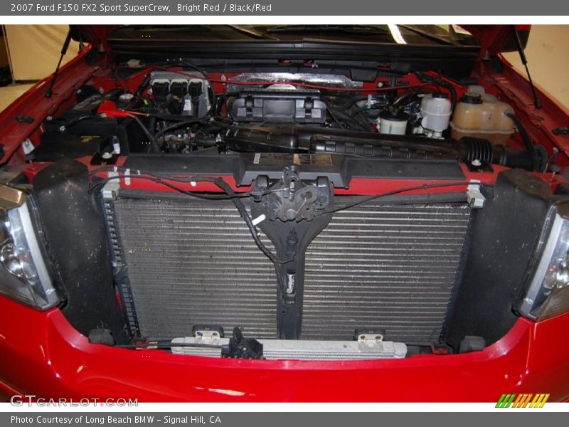 Bright Red / Black/Red 2007 Ford F150 FX2 Sport SuperCrew