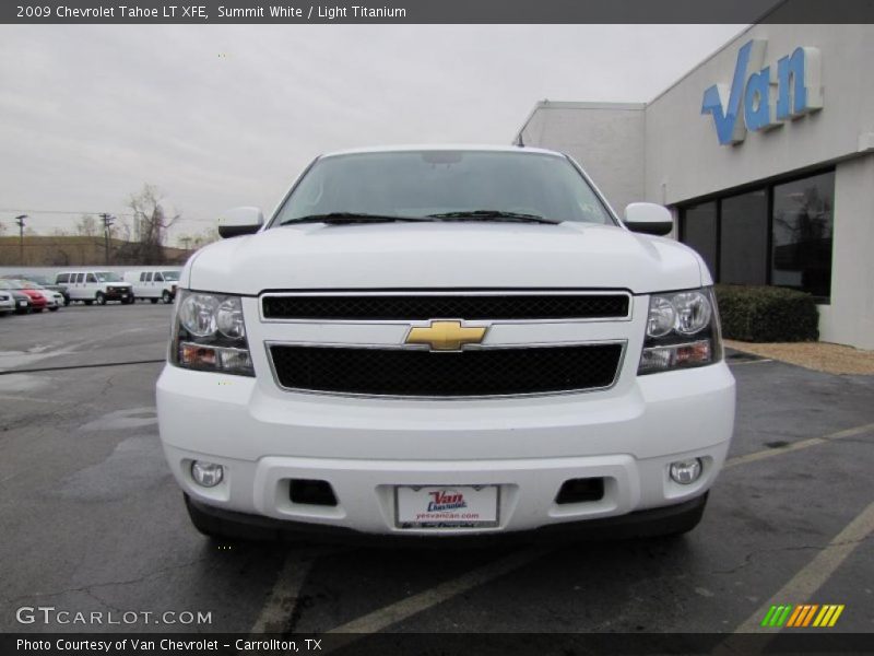 Summit White / Light Titanium 2009 Chevrolet Tahoe LT XFE