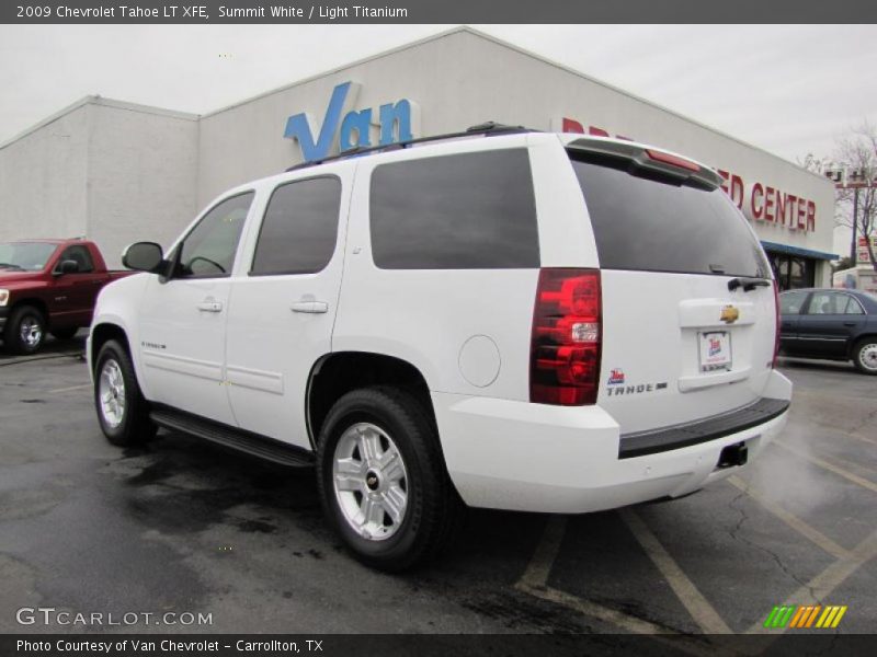 Summit White / Light Titanium 2009 Chevrolet Tahoe LT XFE