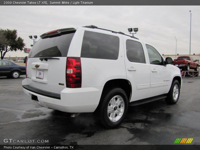 Summit White / Light Titanium 2009 Chevrolet Tahoe LT XFE