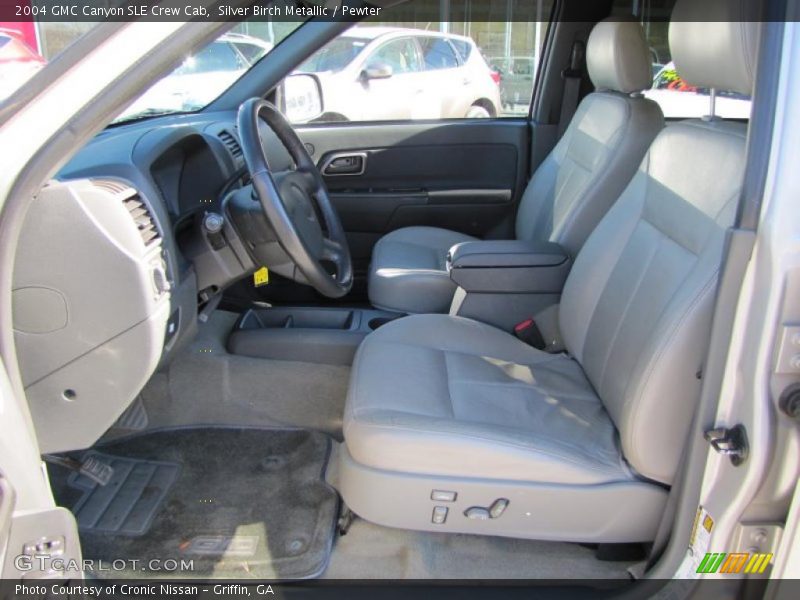 Silver Birch Metallic / Pewter 2004 GMC Canyon SLE Crew Cab