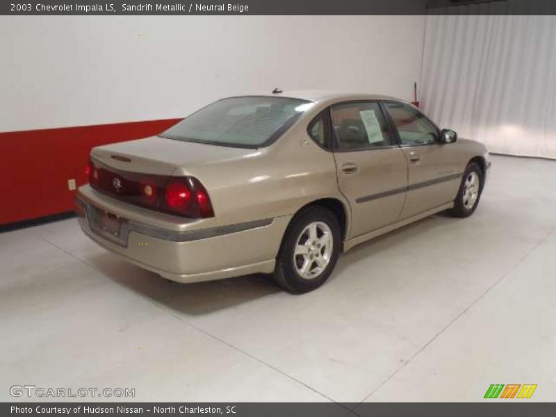 Sandrift Metallic / Neutral Beige 2003 Chevrolet Impala LS