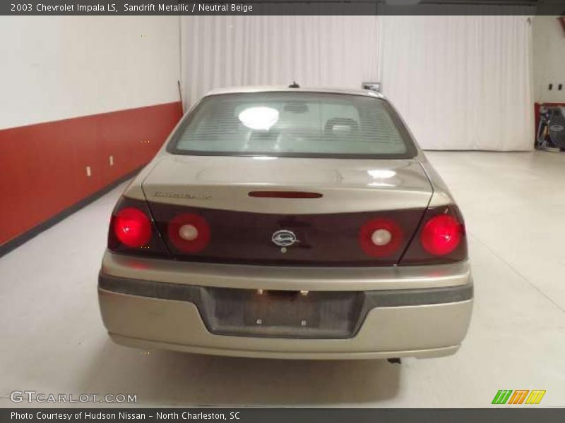 Sandrift Metallic / Neutral Beige 2003 Chevrolet Impala LS
