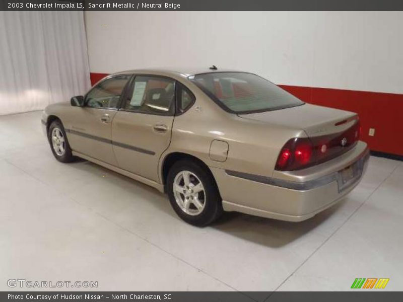 Sandrift Metallic / Neutral Beige 2003 Chevrolet Impala LS