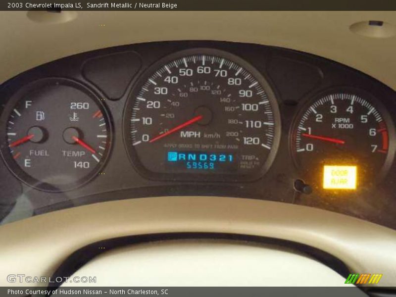  2003 Impala LS LS Gauges