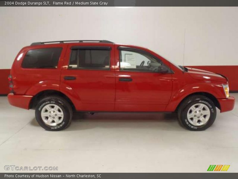 Flame Red / Medium Slate Gray 2004 Dodge Durango SLT