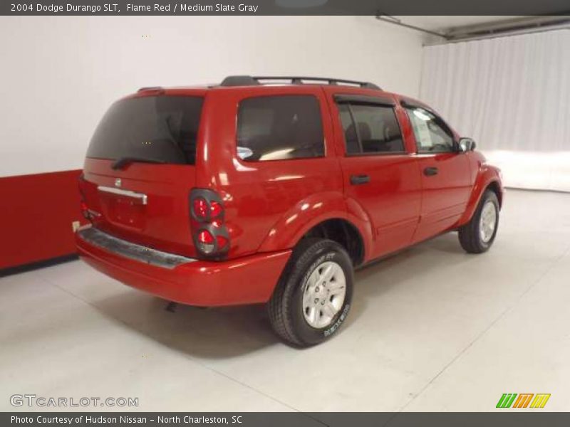 Flame Red / Medium Slate Gray 2004 Dodge Durango SLT