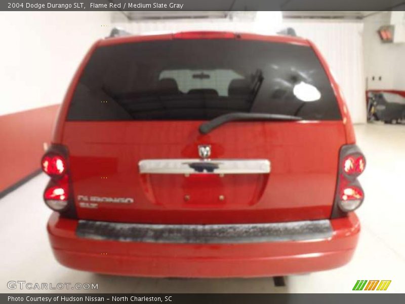 Flame Red / Medium Slate Gray 2004 Dodge Durango SLT