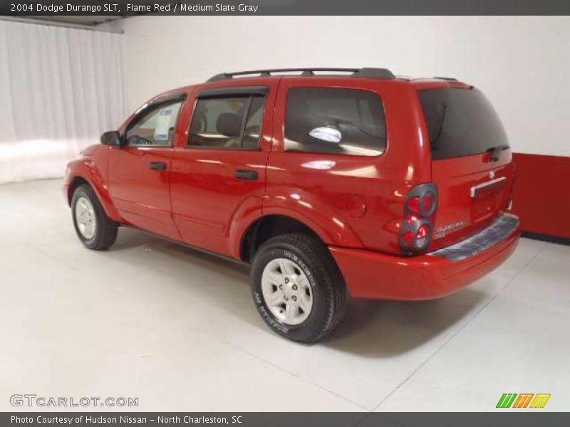 Flame Red / Medium Slate Gray 2004 Dodge Durango SLT