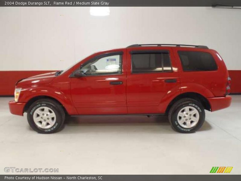 Flame Red / Medium Slate Gray 2004 Dodge Durango SLT