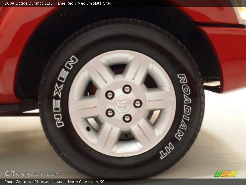 Flame Red / Medium Slate Gray 2004 Dodge Durango SLT