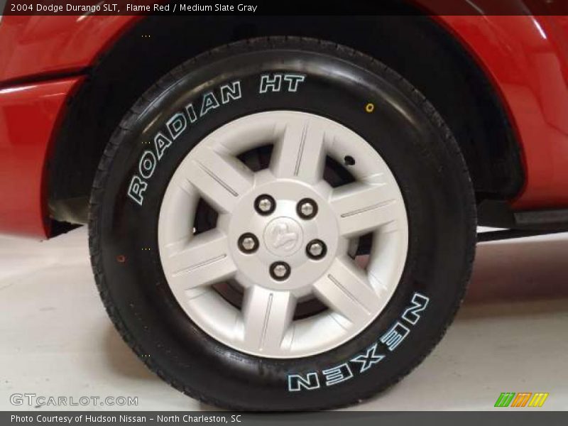 Flame Red / Medium Slate Gray 2004 Dodge Durango SLT