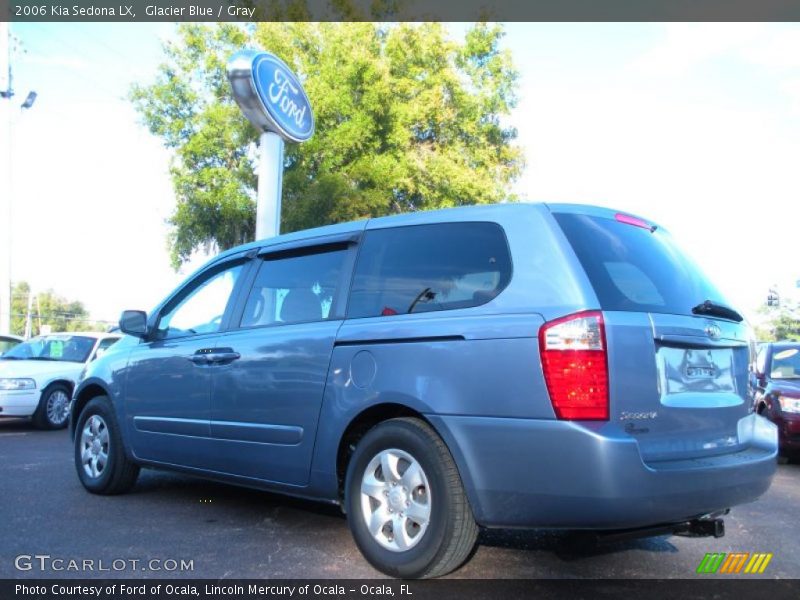 Glacier Blue / Gray 2006 Kia Sedona LX