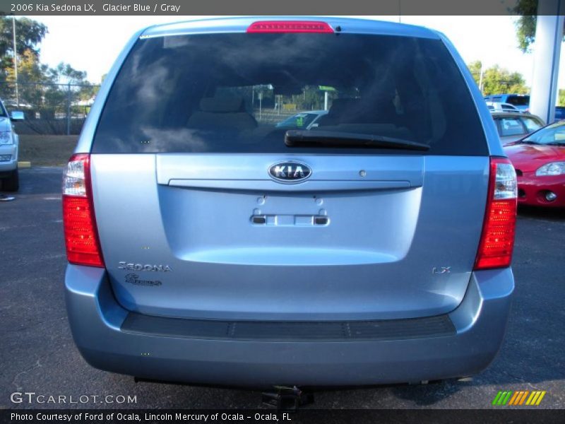 Glacier Blue / Gray 2006 Kia Sedona LX