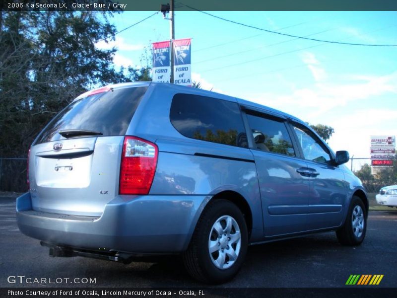 Glacier Blue / Gray 2006 Kia Sedona LX