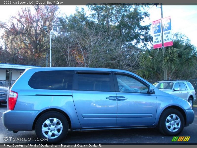 Glacier Blue / Gray 2006 Kia Sedona LX
