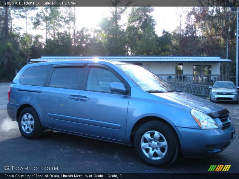 Glacier Blue / Gray 2006 Kia Sedona LX