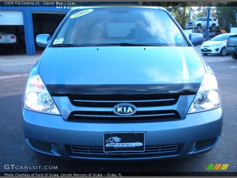 Glacier Blue / Gray 2006 Kia Sedona LX