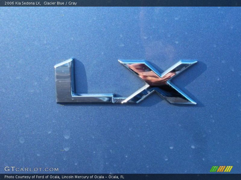 Glacier Blue / Gray 2006 Kia Sedona LX