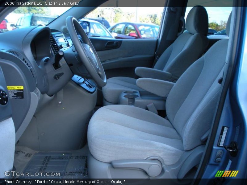 Glacier Blue / Gray 2006 Kia Sedona LX