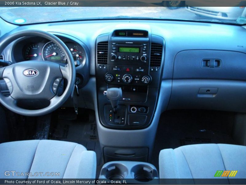 Glacier Blue / Gray 2006 Kia Sedona LX