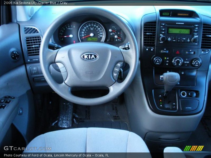 Glacier Blue / Gray 2006 Kia Sedona LX