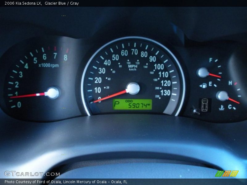 Glacier Blue / Gray 2006 Kia Sedona LX