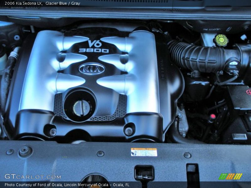 Glacier Blue / Gray 2006 Kia Sedona LX