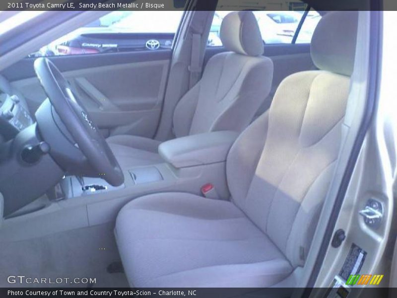 Sandy Beach Metallic / Bisque 2011 Toyota Camry LE