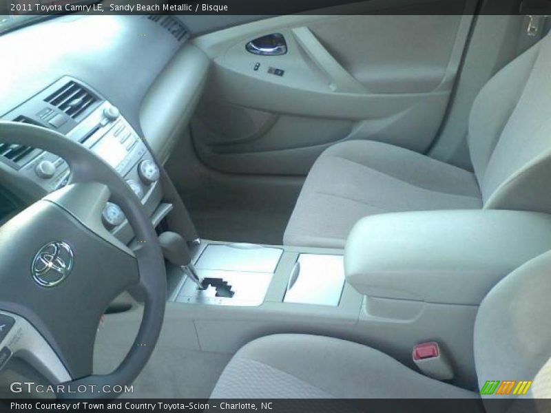 Sandy Beach Metallic / Bisque 2011 Toyota Camry LE