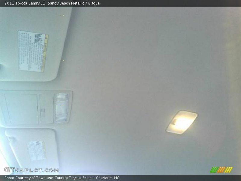Sandy Beach Metallic / Bisque 2011 Toyota Camry LE