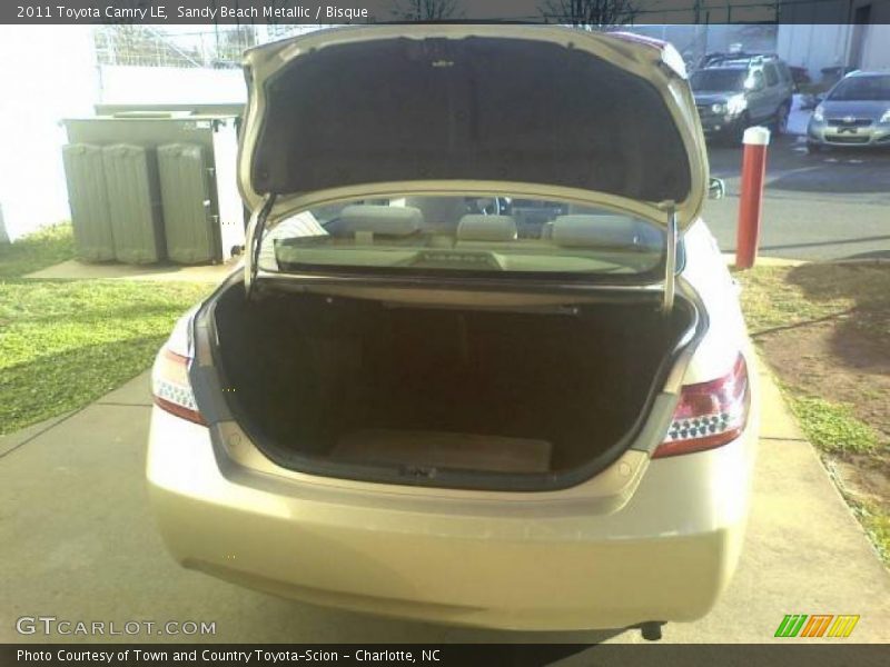 Sandy Beach Metallic / Bisque 2011 Toyota Camry LE
