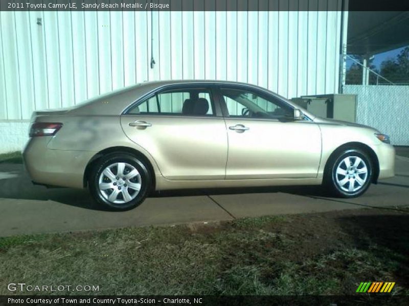 Sandy Beach Metallic / Bisque 2011 Toyota Camry LE