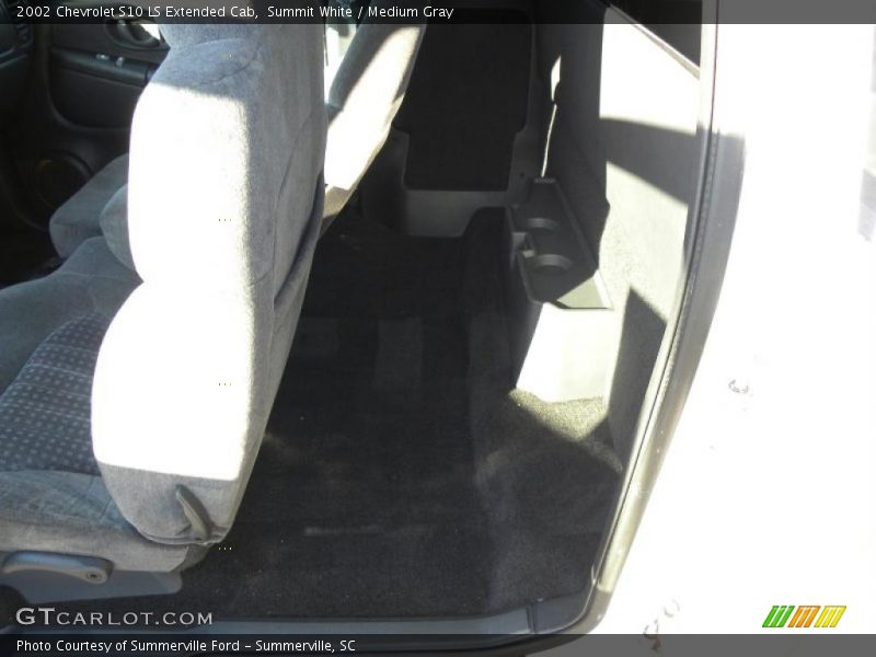 Summit White / Medium Gray 2002 Chevrolet S10 LS Extended Cab