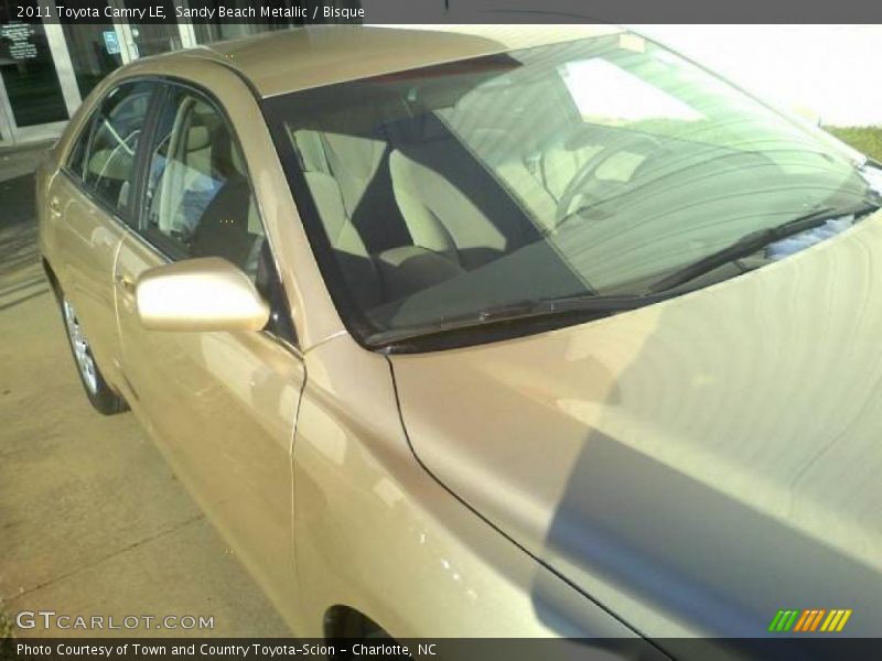 Sandy Beach Metallic / Bisque 2011 Toyota Camry LE