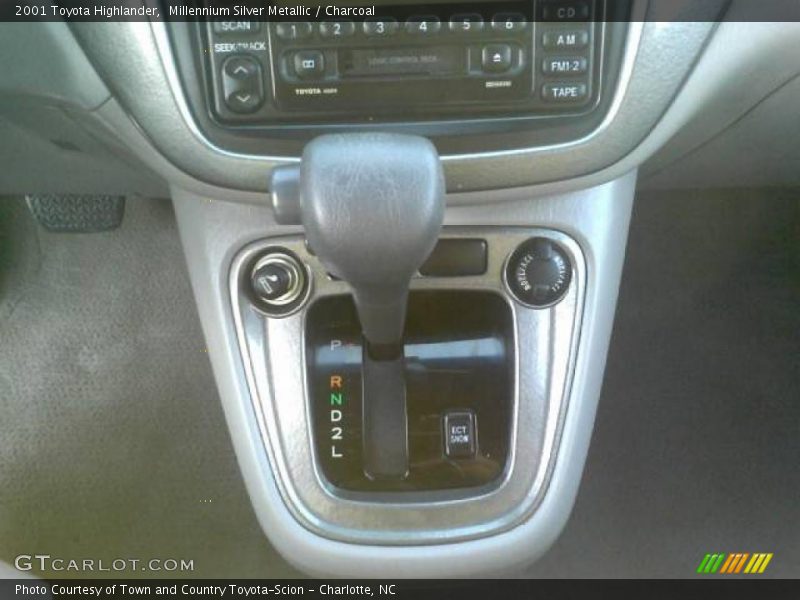 Millennium Silver Metallic / Charcoal 2001 Toyota Highlander