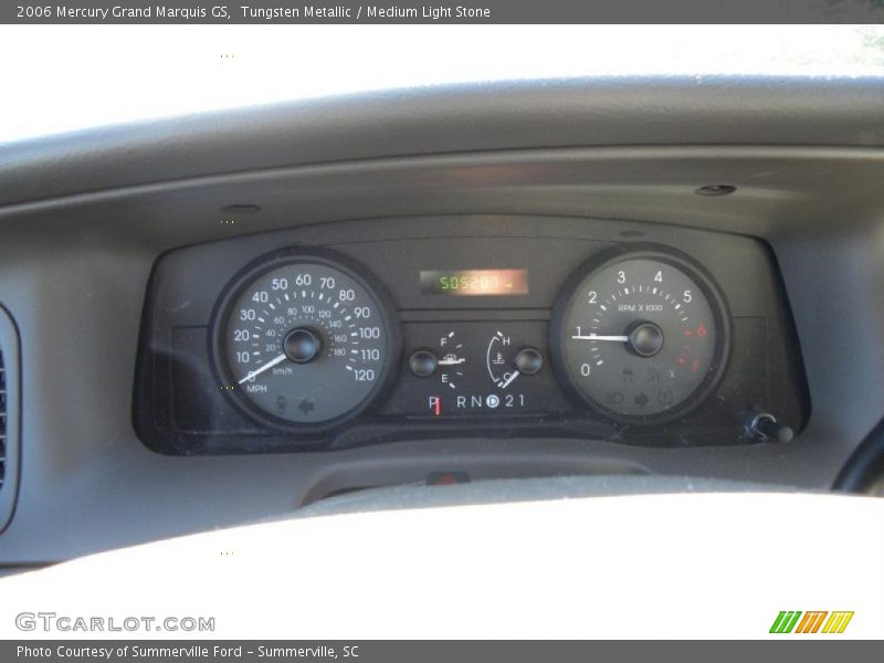 Tungsten Metallic / Medium Light Stone 2006 Mercury Grand Marquis GS