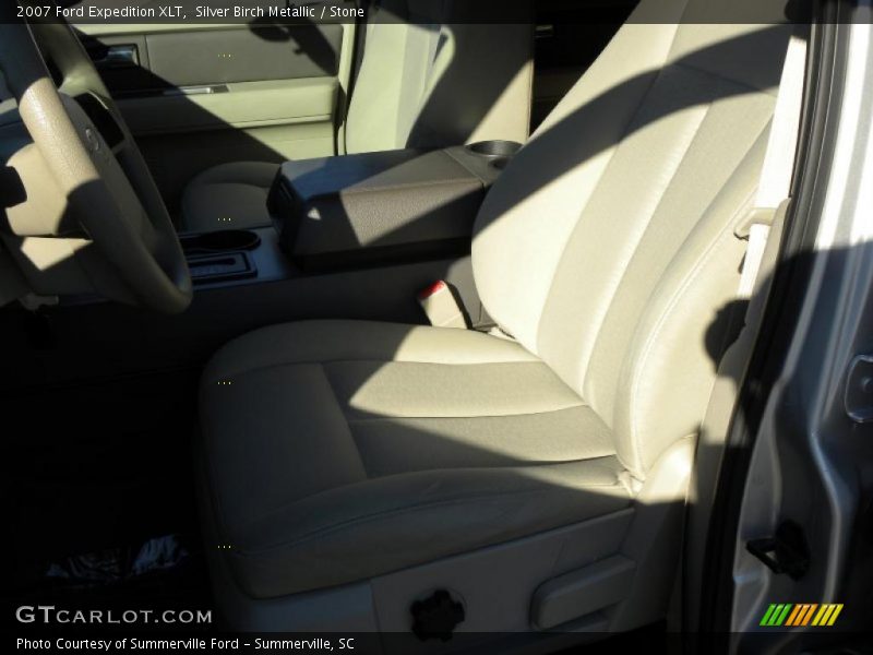 Silver Birch Metallic / Stone 2007 Ford Expedition XLT