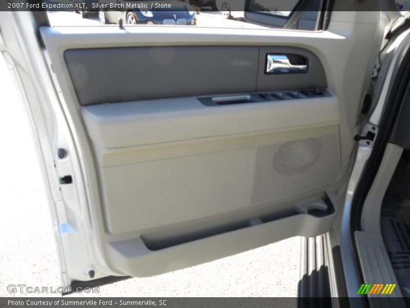 Silver Birch Metallic / Stone 2007 Ford Expedition XLT