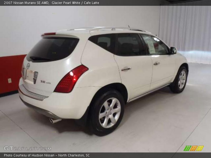 Glacier Pearl White / Cafe Latte 2007 Nissan Murano SE AWD