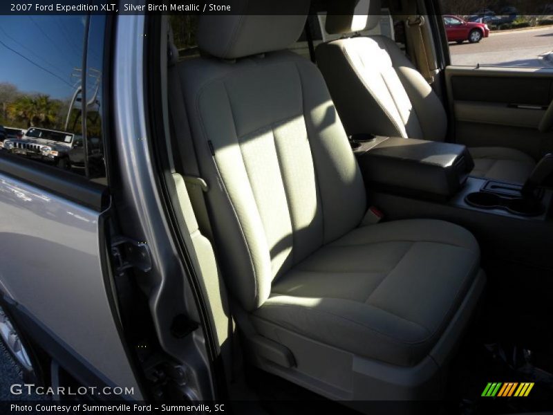 Silver Birch Metallic / Stone 2007 Ford Expedition XLT