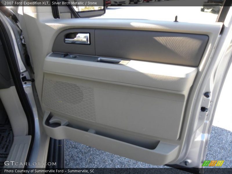 Silver Birch Metallic / Stone 2007 Ford Expedition XLT
