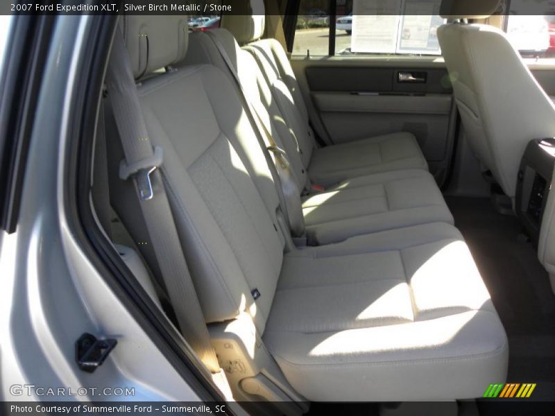 Silver Birch Metallic / Stone 2007 Ford Expedition XLT