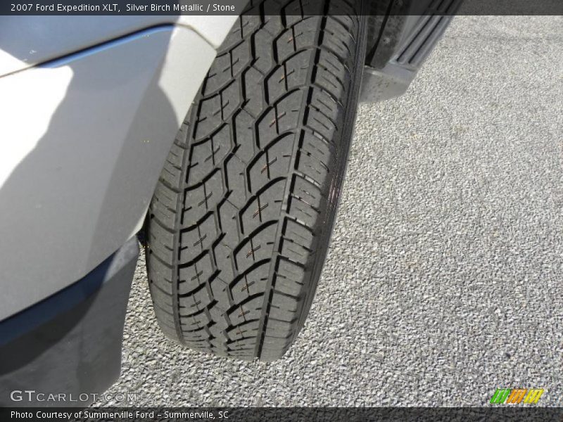 Silver Birch Metallic / Stone 2007 Ford Expedition XLT