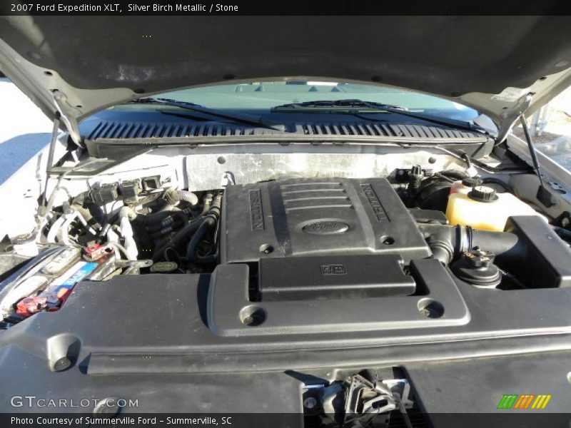 Silver Birch Metallic / Stone 2007 Ford Expedition XLT